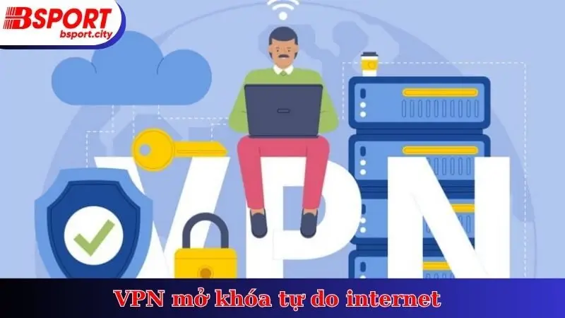 VPN mở khóa tự do internet